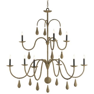 Bayside Chandelier by Currey & Company - Starlight Lighting USA and Canada